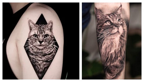 Tattoo uploaded by ⚬⚫ Erin ⚫⚬ • A small memorial for my cat that recently  passed. This is also my first and only tattoo at the moment! • Tattoodo